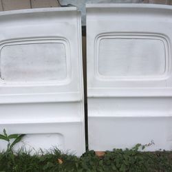 60's GMC  Panel Van Rear Doors(Fiberglass)