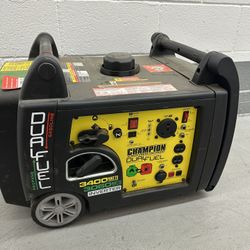 Champion Dual Fuel 3400 Watt Generator/inverter