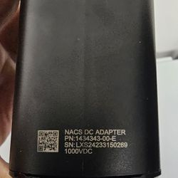 NACS electric vehicle charging station adapter