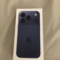 Apple iPhone 17 Pro Blue Unlocked New Sealed 