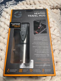 SmartGear 12V Digital Heated Travel Mug New in Box
