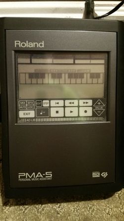 Roland PMA-5 personal music assistant. Song Writer