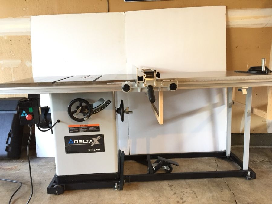 Delta X5 Unisaw Table Saw Left Tilt 36L31X Unifence 52” MINT Condition