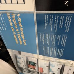 Storage Rack (Metal) (2 Of Them)