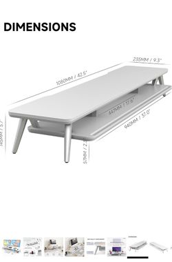 Fenge Dual Monitor Stand Riser
