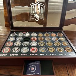 NFL Challenge Coin Collection