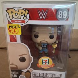 FUNKO POP WWE STONE COLD STEVE AUSTIN COLLECTIBLE ACTION FIGURE