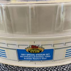 1991 Topps Special Stadium Edition Baseball Cards
