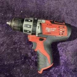 🧰🛠Milwaukee M12 (2411-20) Cordless 3/8” Hammer Drill/Driver(Tool Only)-$40!🧰🛠