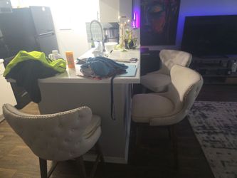 Set of 3 bar stools