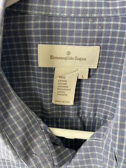Ermenefildo Zegna Men’s Dress Shirt size L