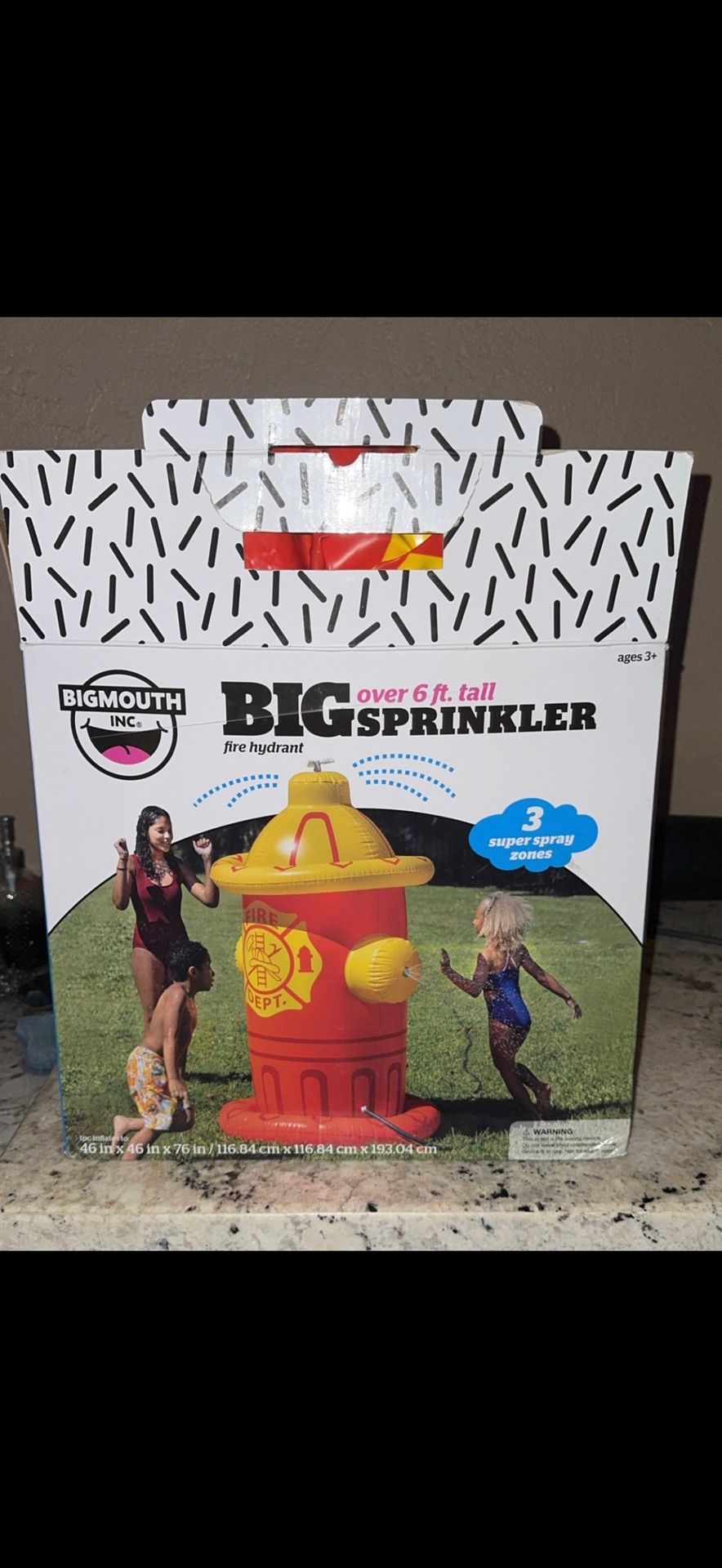 Free Water Sprinkler For Kids
