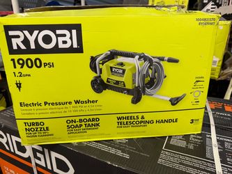 Ryobi 1900 PSI Electric Pressure Washer RY1419MT