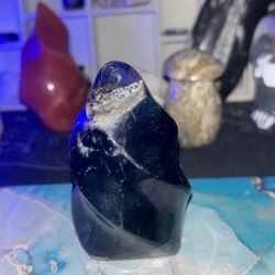 black banded agate drusy Crystal 