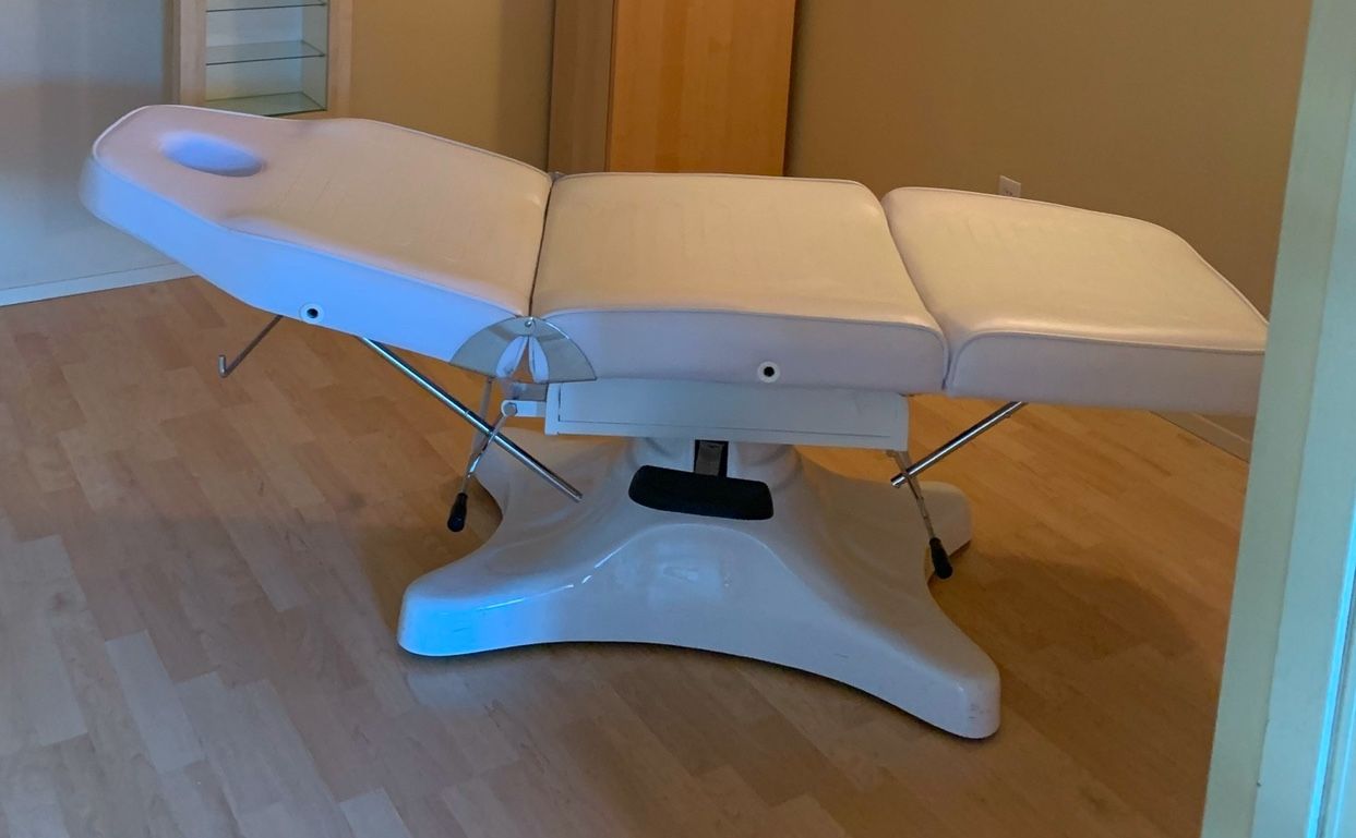 Hydraulic Facial Esthetician Bed