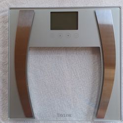 Taylor Glass, Digital Body Composition Bathroom Scale 