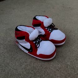 Jordan 1 off white Chicago inside house slippers kids