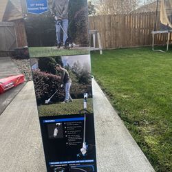 HART 20V Cordless 13" String Trimmer Kit, (1) 2.0 Ah Lithium-Ion Battery