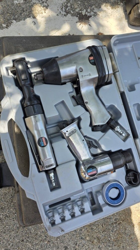 3 Piece Air Impact Tool Set Craftsman