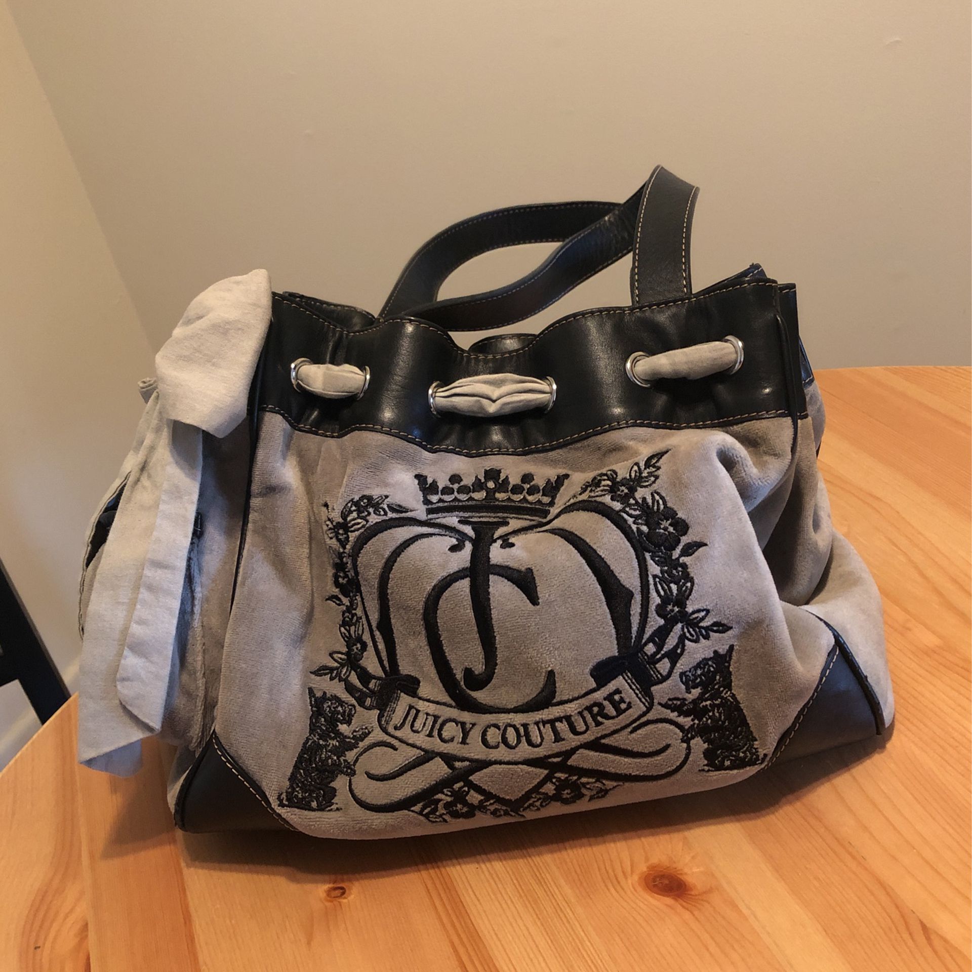 Juicy Couture Purse Gray 