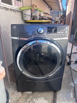 GE front load steam dryer