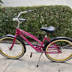 Women’s Single Speed Beach Cruiser