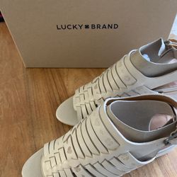 Brand New Lucky Sandal Heels 7 1/2