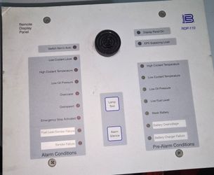 Basler generator annunciator