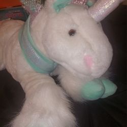 2001 Vintage Commonwealth Mint Unicorn Plushie 