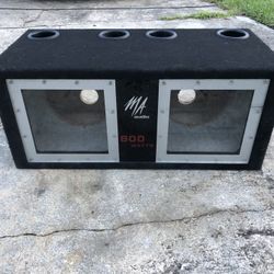 10 Inch Ported Speaker Box