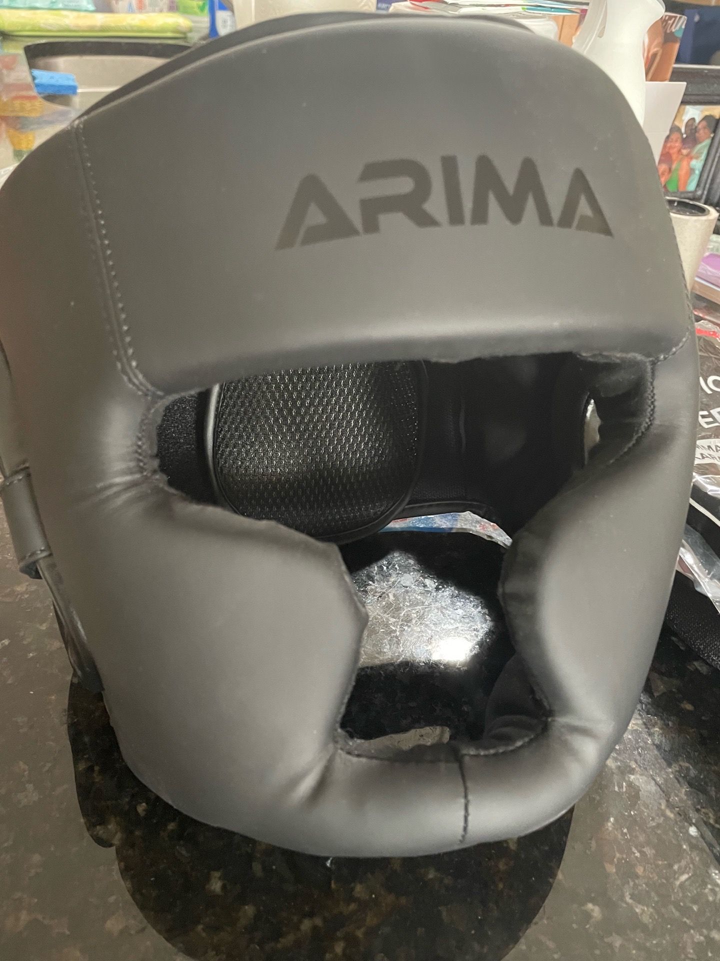 MMA/Kick boxing/ Muay Thai sparring Head gear & Shin Guards