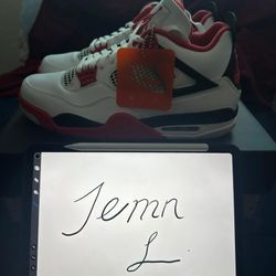 Nike Air Jordan 4 Fire Red 2020