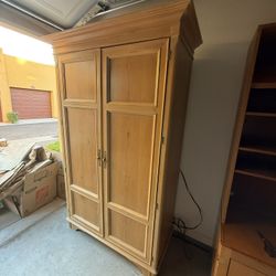 Solid Wood Storage Cabinet by Century Furniture – Excellent Quality