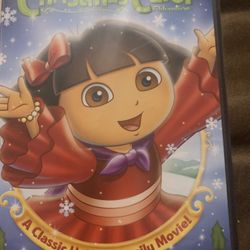 Dora’s Christmas Carol DVD + Dora Let’s Learn Colors DVD 