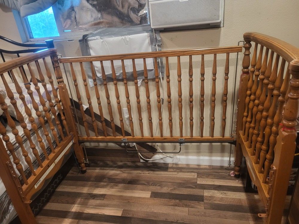 Wooden Crib