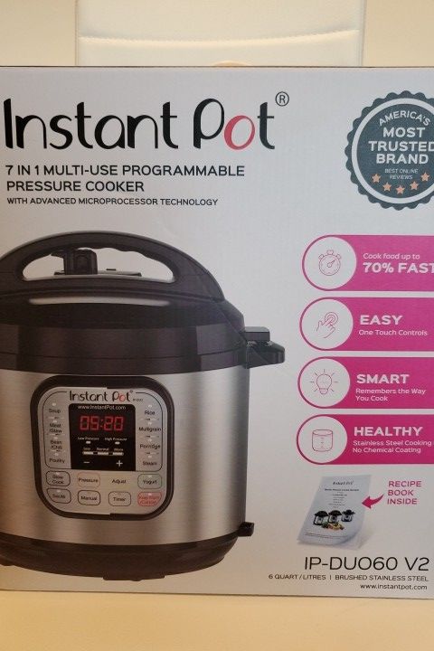 Insta Pot 7 in 1 Multi Use Programmable pressure cooker