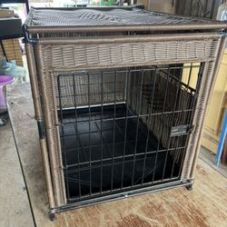Wicker Pet Cage