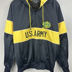 Vintage Custom U.S. Army Track-style Hoodie
