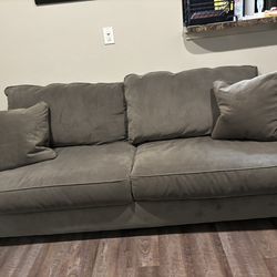 Grey Love Seat