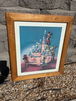 Disney 30th Anniversary Charles Boyer litho