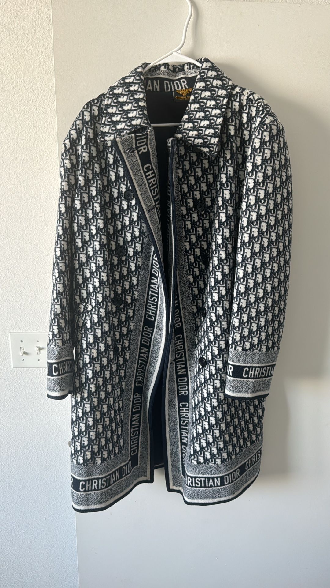 Custom Dior Trench Coat Worn Twice 