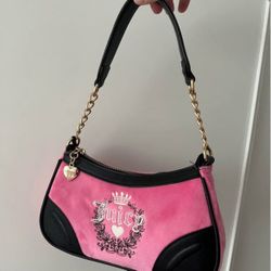 Suede Juicy Couture Shoulder Bag 