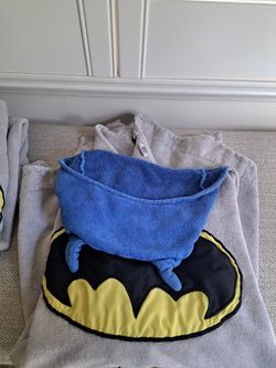 Potterybarn BATMAN BATH TOWELS -SET/2