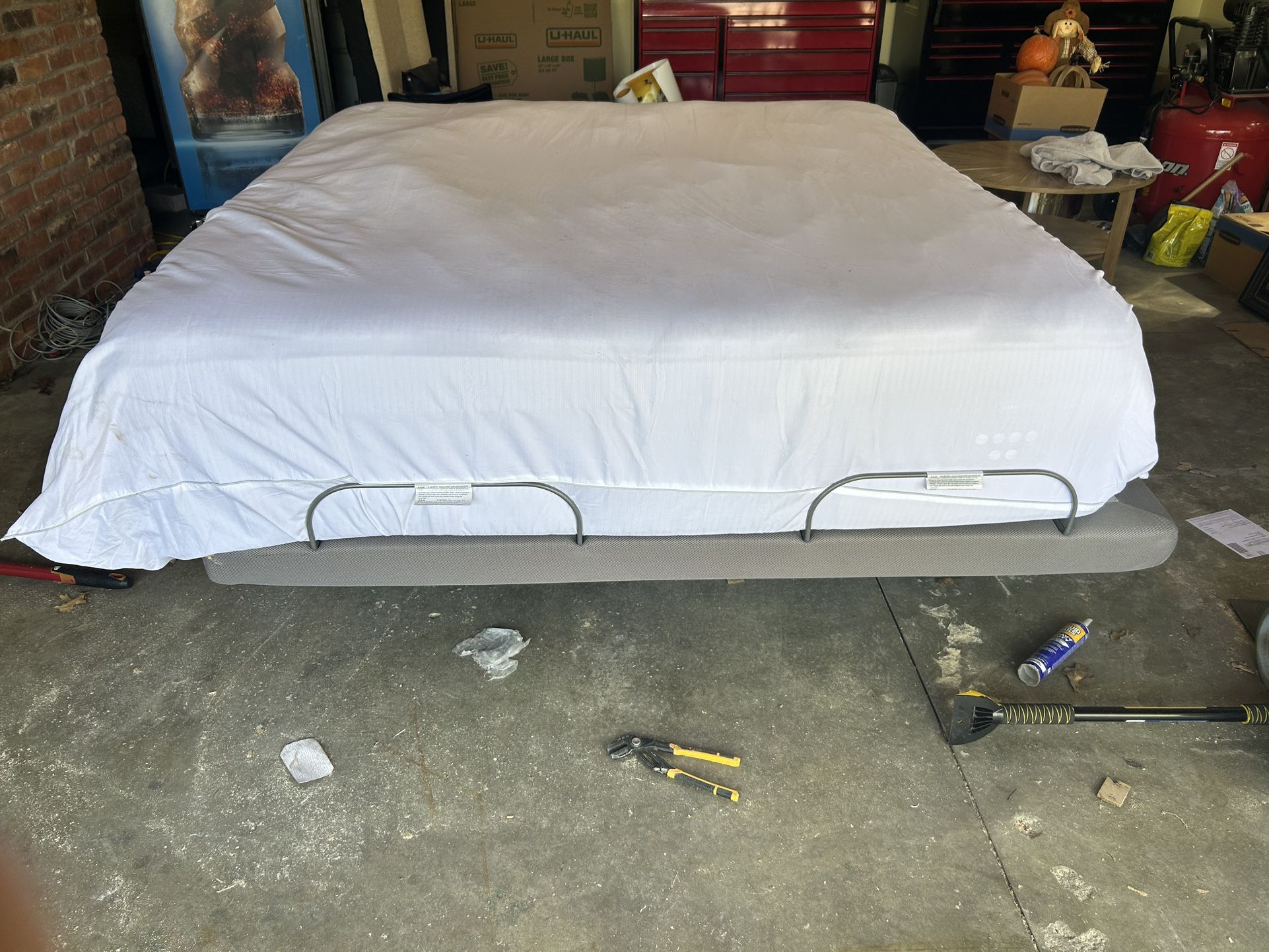 King Mattress & Mechanical Bed Frame