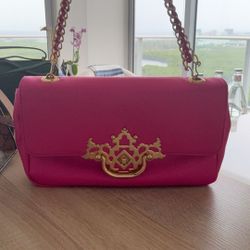 Pink Love Moschino Chain Bag