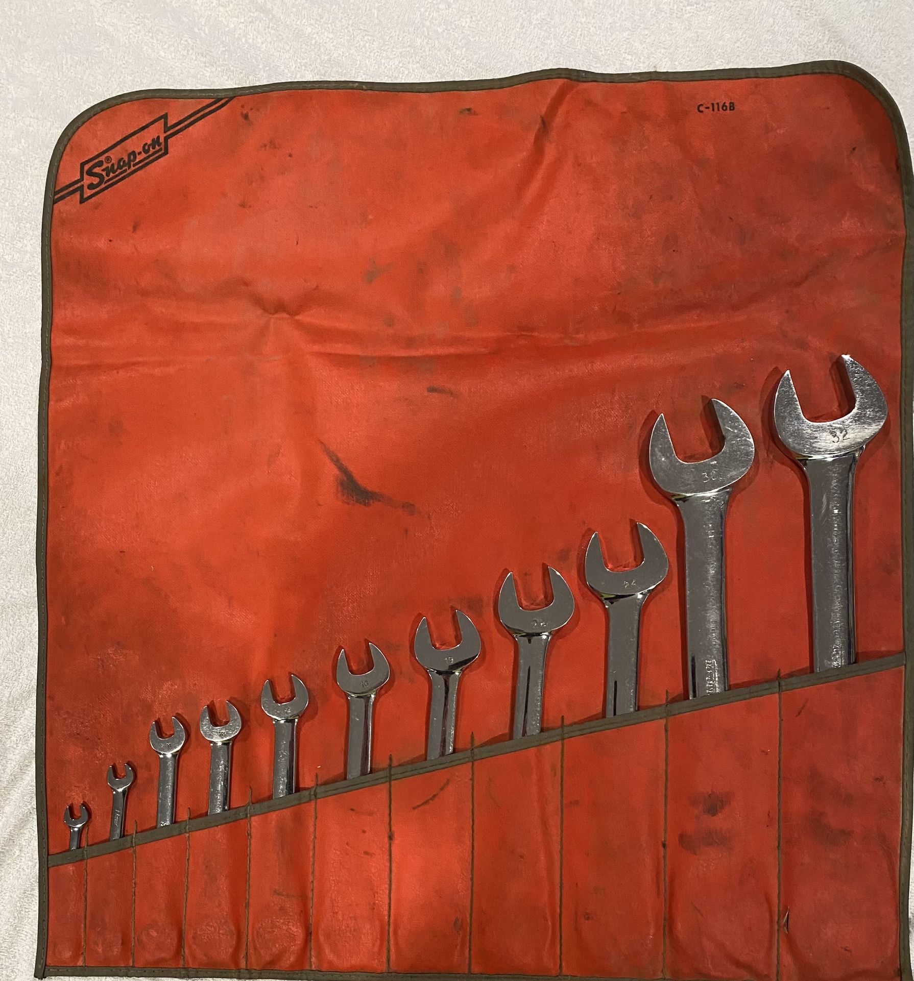Snap-On Metric Wrenches c116b