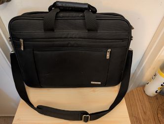 Samsonite classic two gusset toploader laptop briefcase