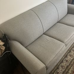 Pull Out Tweed Couch