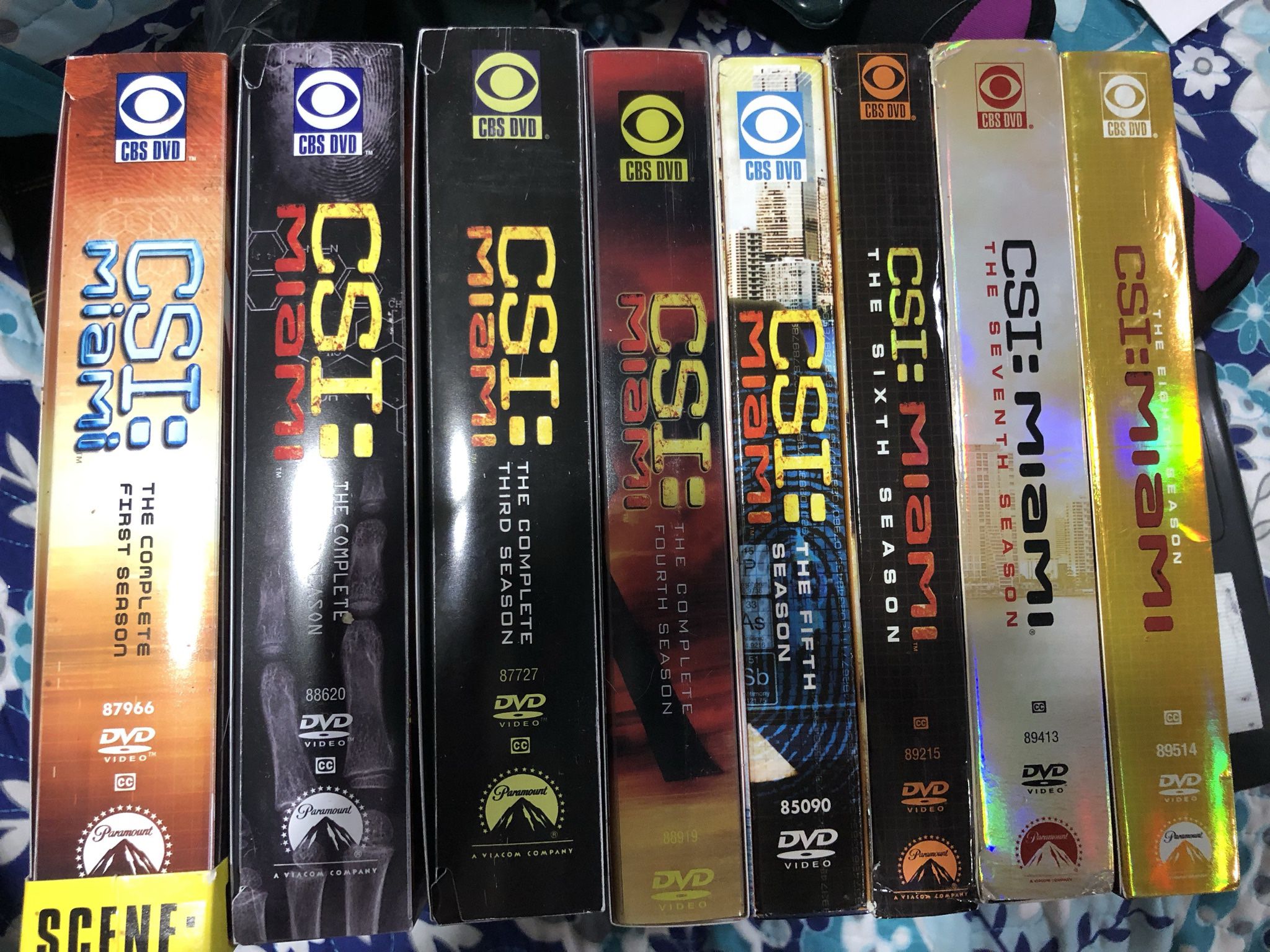 CSI Miami season 1-8