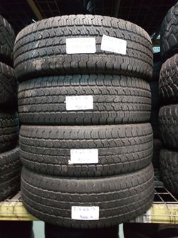 P215/65R17 Goodyear Wrangler sra 215/65r17 Matching used tires set 215 65 17  for Sale in Fort Lauderdale, FL - OfferUp